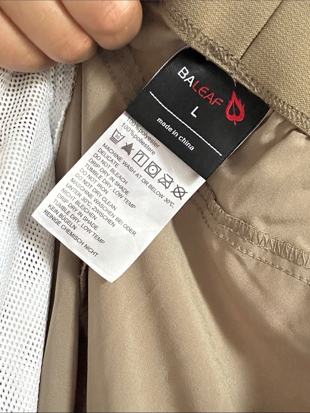 Baleaf Lightweight Shirt Jacket in Tan